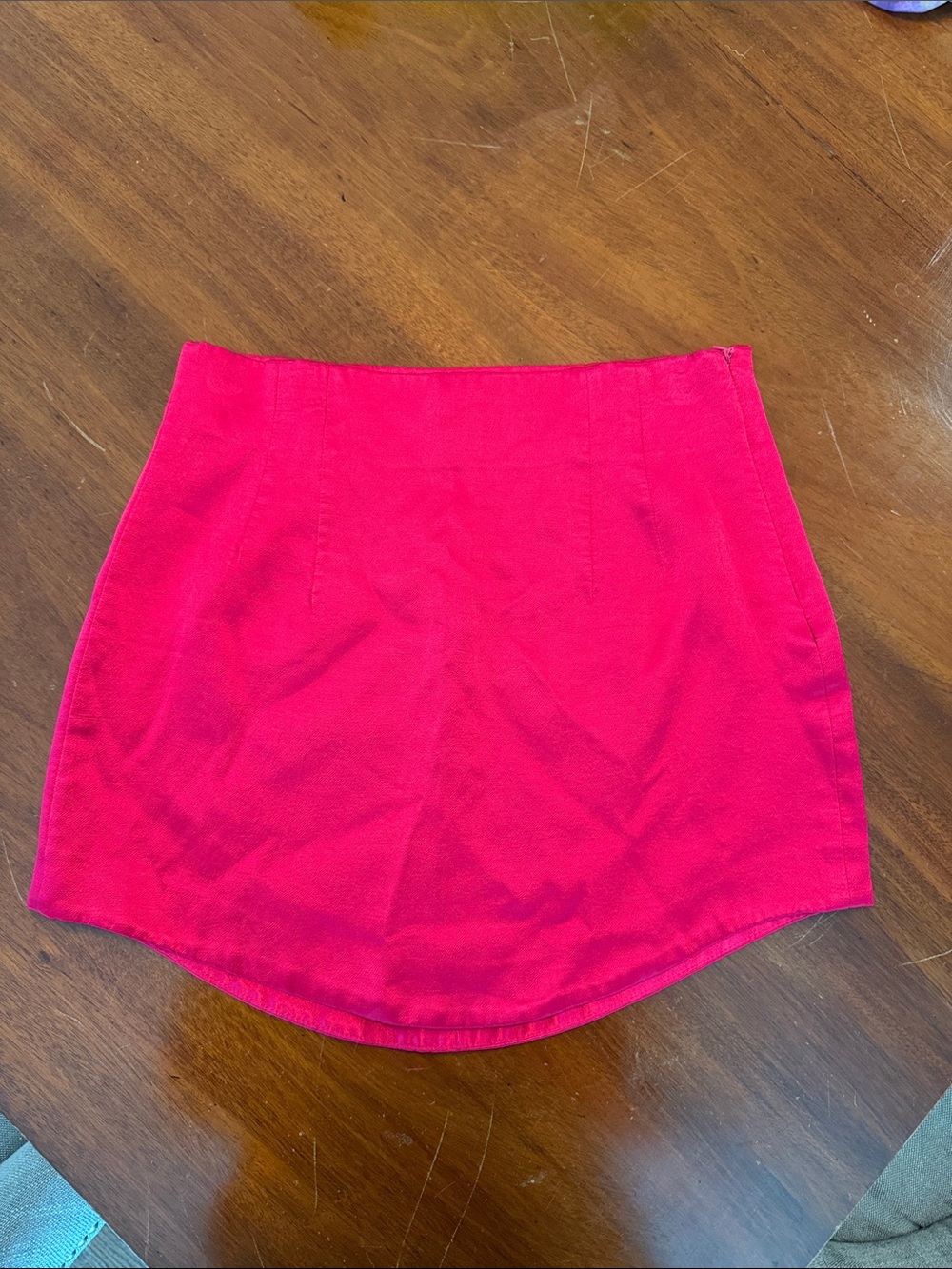 Zara Hot Pink Mini Skirt